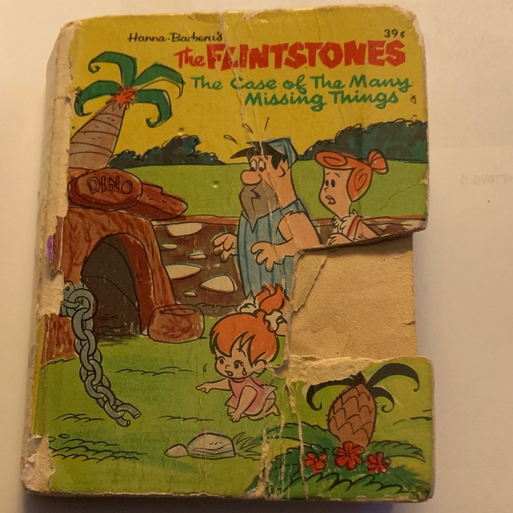 Vintage The Flintstones Comic A Big Little Book Whitman Publishing